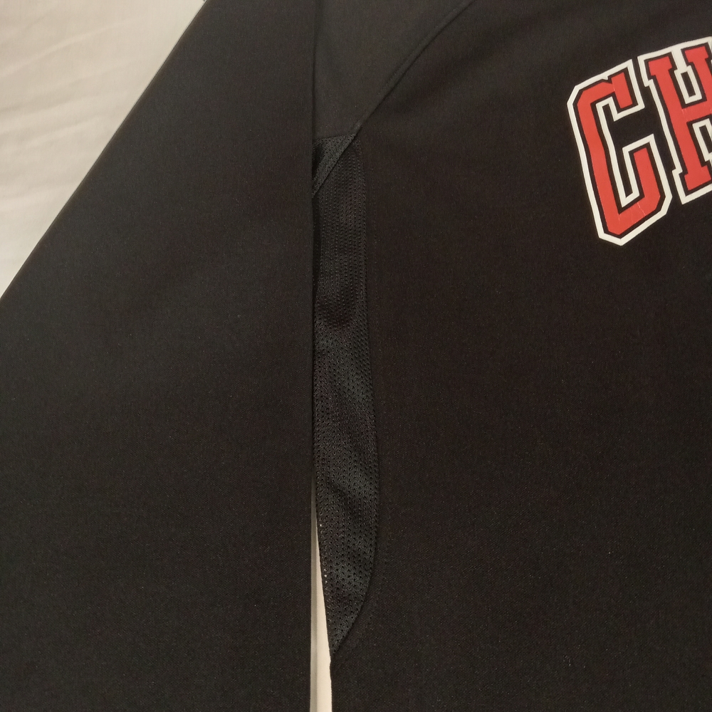 Chicago Bulls Men's Black Long Sleeve Shirt Size XLarge - Picture 5 of 8